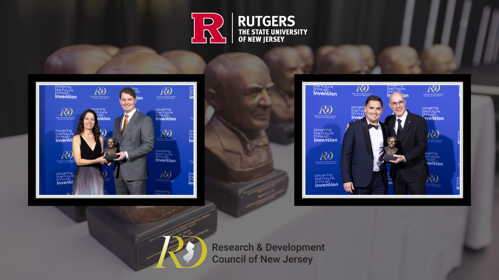 Two Rutgers Research Teams Honored With Edison Patent Awards