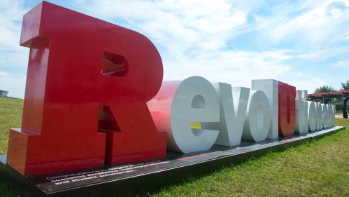 rutgers sign outside