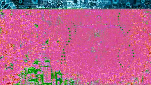 Human biology technology on abstract digital background.