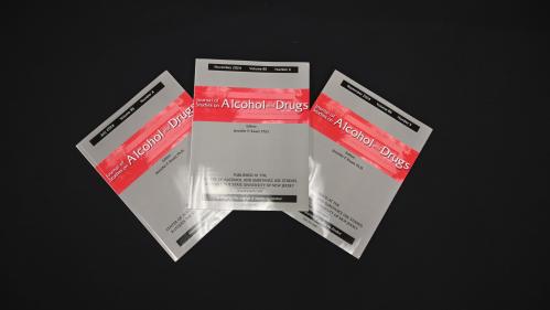 Three copies of the Journal of Studies on Alcohol and Drugs