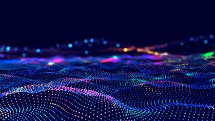 Adobe Stock visual depiction of data analytics