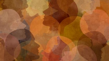 An image of different people, faces, and profiles