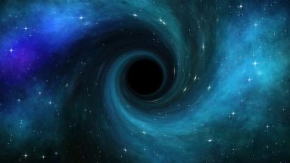adobestock illustration of a black hole