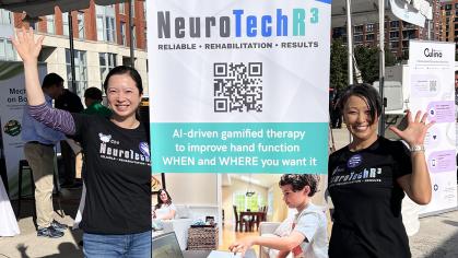 NeuroTechR3 CSO Qinyin Qiu and CEO Mee Eriksson