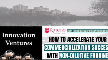 Infographic for webinar How to Accelerate Your Commercialization Success with Non-Dilutive Funding