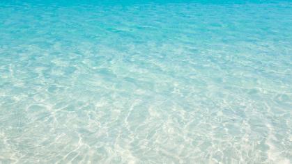 Tropical beach water background