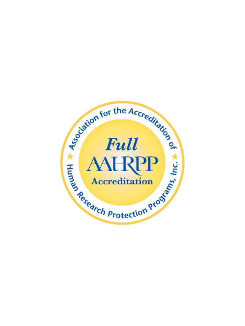 AAHRPP accreditation seal