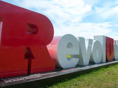 rutgers sign outside