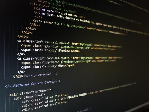 code web page