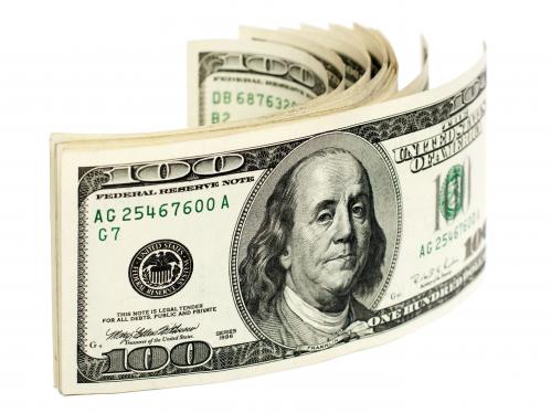 US Dollar Stack
