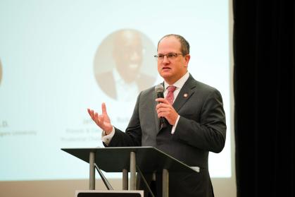 photo of Michael E. Zwick, SVPR for Research at Rutgers