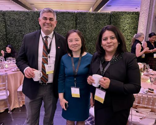 Office for Research staff at the 2024 Edison Patent Awards