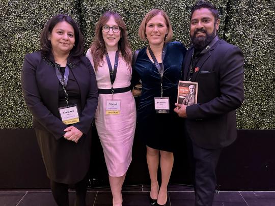 Office for Research staff at the 2024 Edison Patent Awards