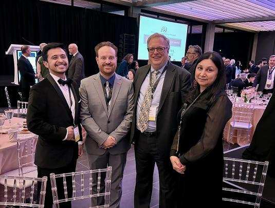 Office for Research staff at the 2024 Edison Patent Awards