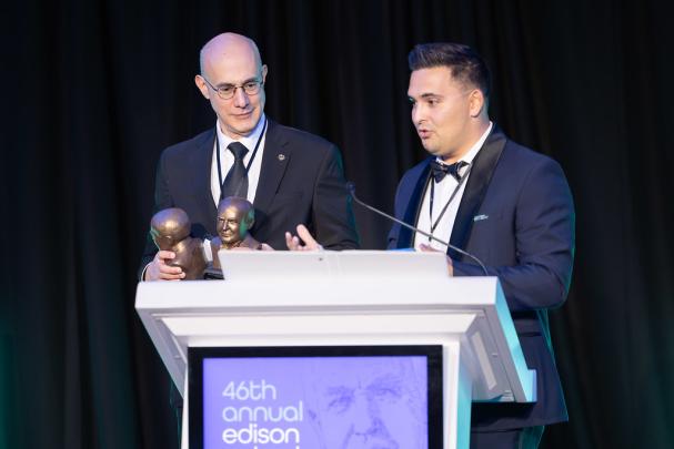 2025 Edison Patent Award winners Daniel Kopp and Richard Riman