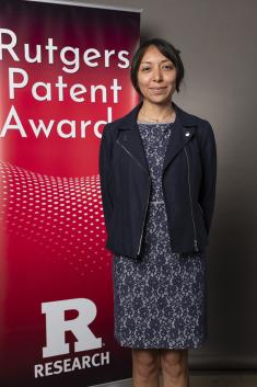 Rutgers Innovation Award Graduate Innovation winner Haydee Pacheco