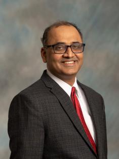 Jeetendra Eswaraka, DVM, PhD, DACLAM, vice president for Universitywide Core Services